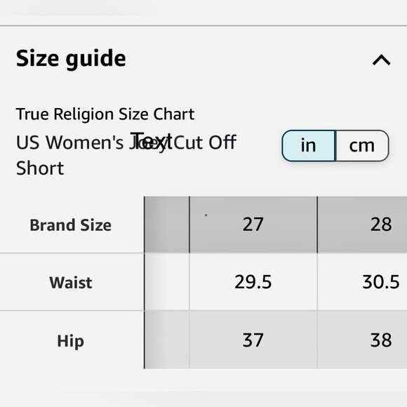 TRUE RELIGION- NWT Sz 27 RILEY MID-RISE BERMUDA Dark Wash Denim Jeans R- $159.00 - Picture 10 of 12